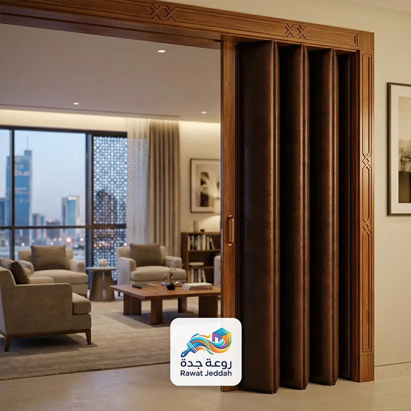 تركيب ابواب جلد قابلة للطي جدة
