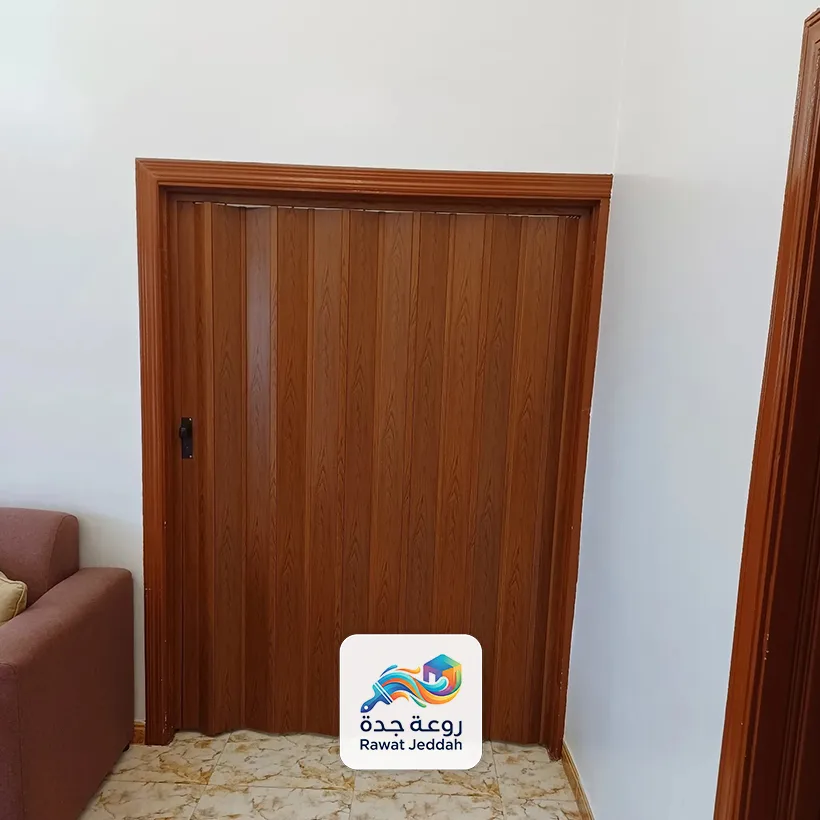 تركيب باب سحاب قابل للطي