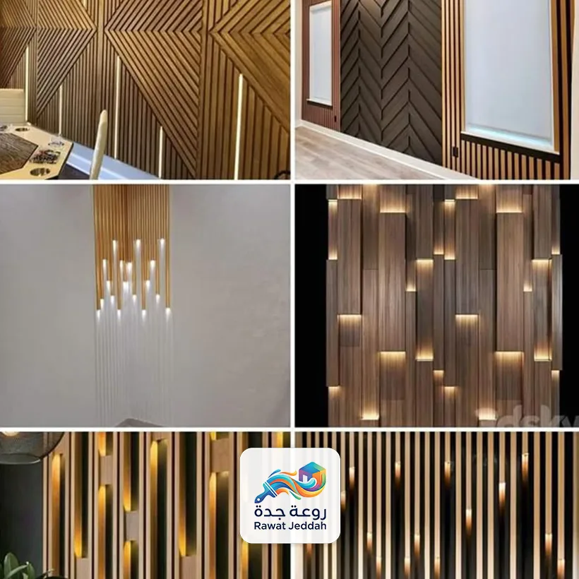 استخدام تيوبات بديل الخشب الداخلي