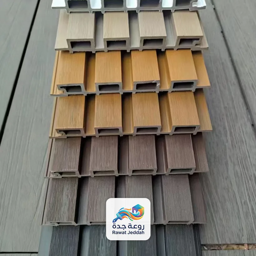 الوان اعمدة بديل الخشب