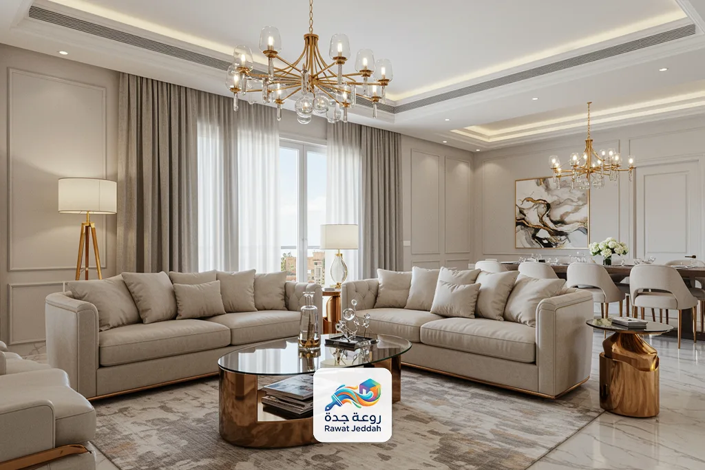 تصميم غرفة معيشة