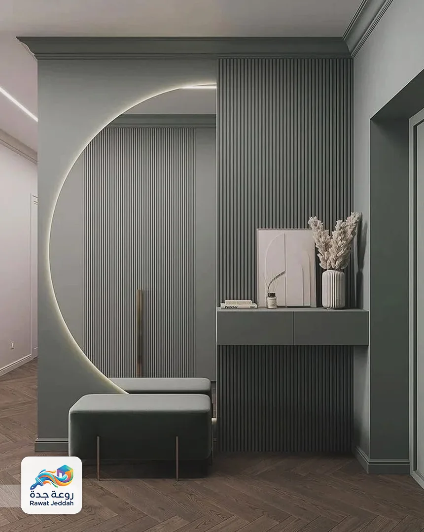 تصميم مرايا ديكور جدة