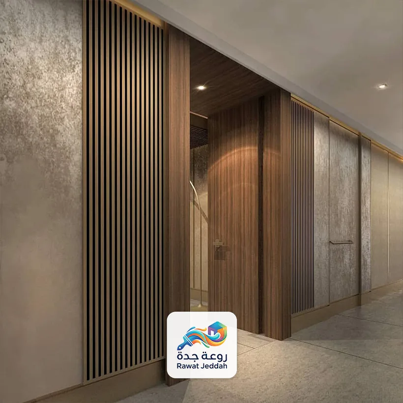 تكسيات داخلية بديل الخشب