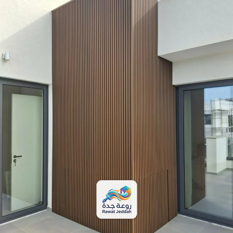 تلبيس واجهات بديل الخشب جدة