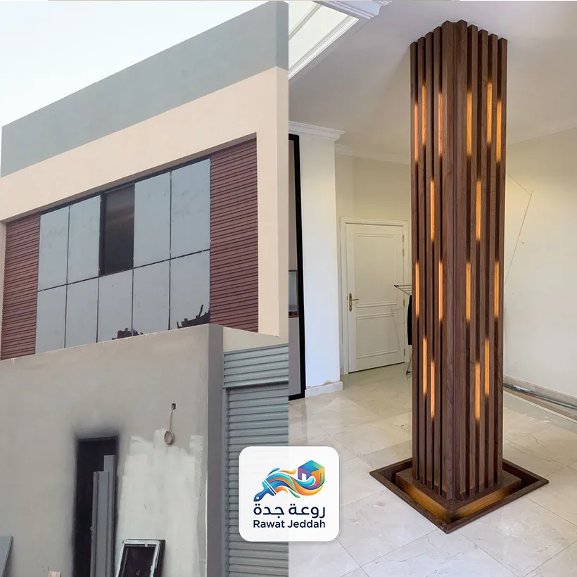 تيوبات اعمدة بديل الخشب جدة