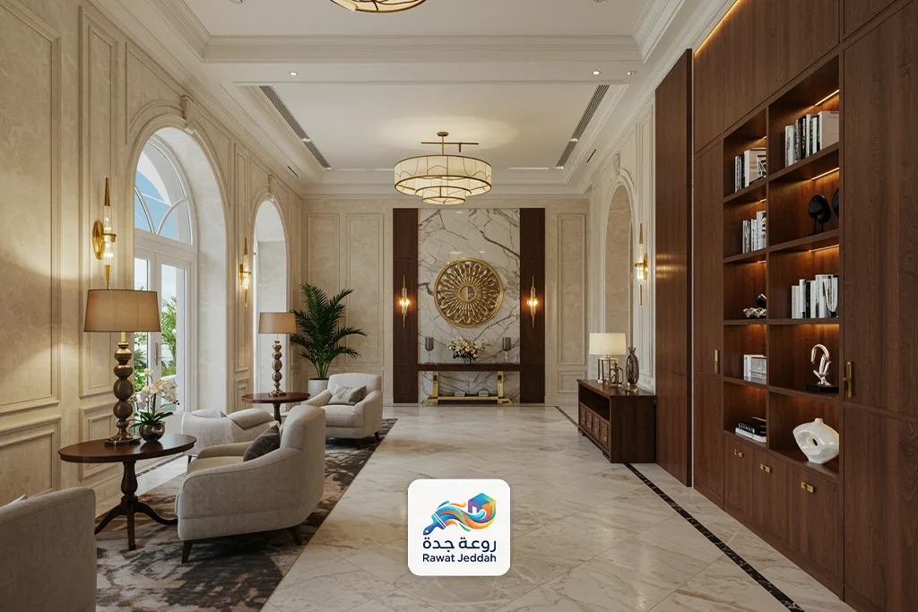 دهانات وديكورات قصور جدة