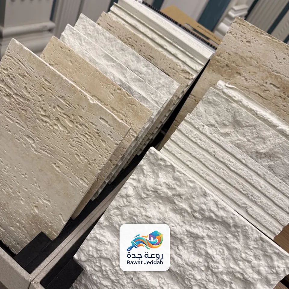 ديكور حجر بديل الطين