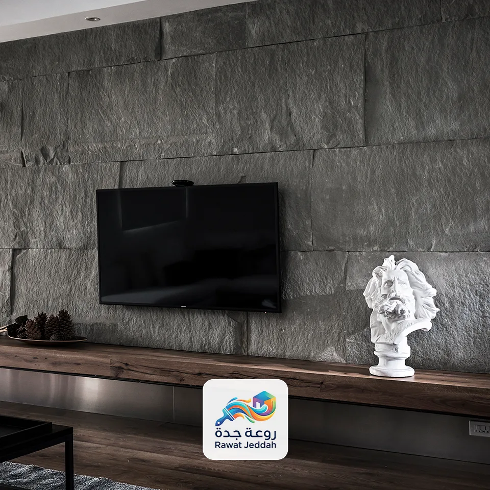 ديكور شاشات بديل الطين والحجر