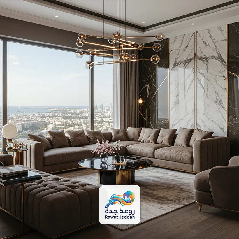 ديكور مجالس بديل الرخام