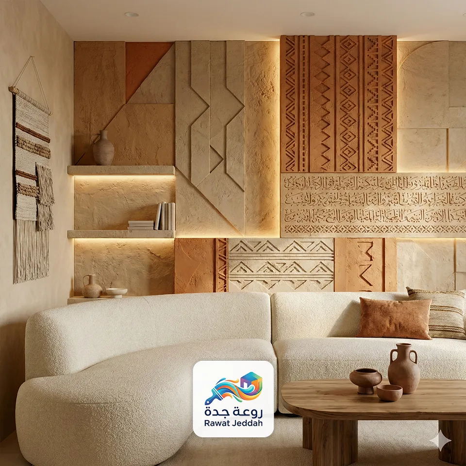 ديكور مجالس بديل الطين