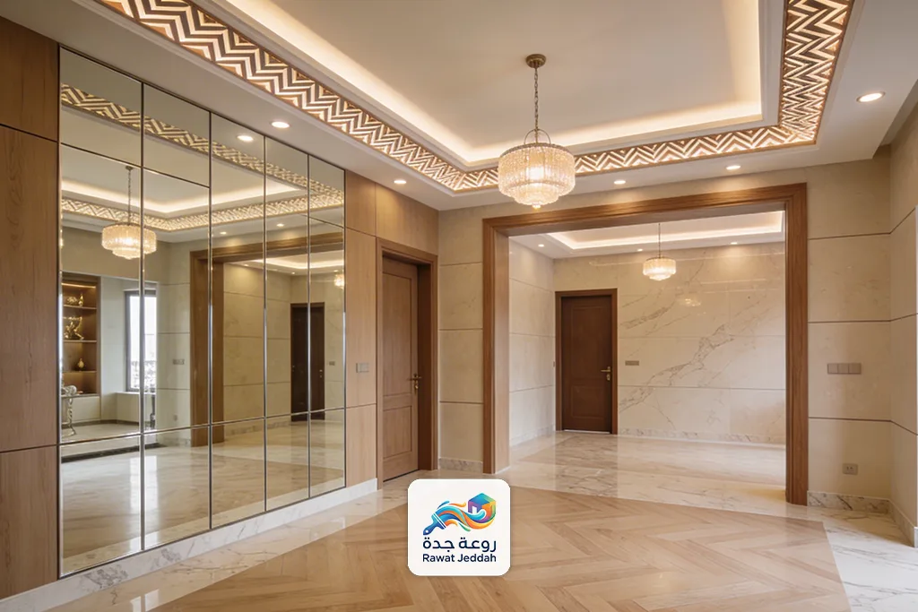 ديكور مداخل فيلا من أعمالنا