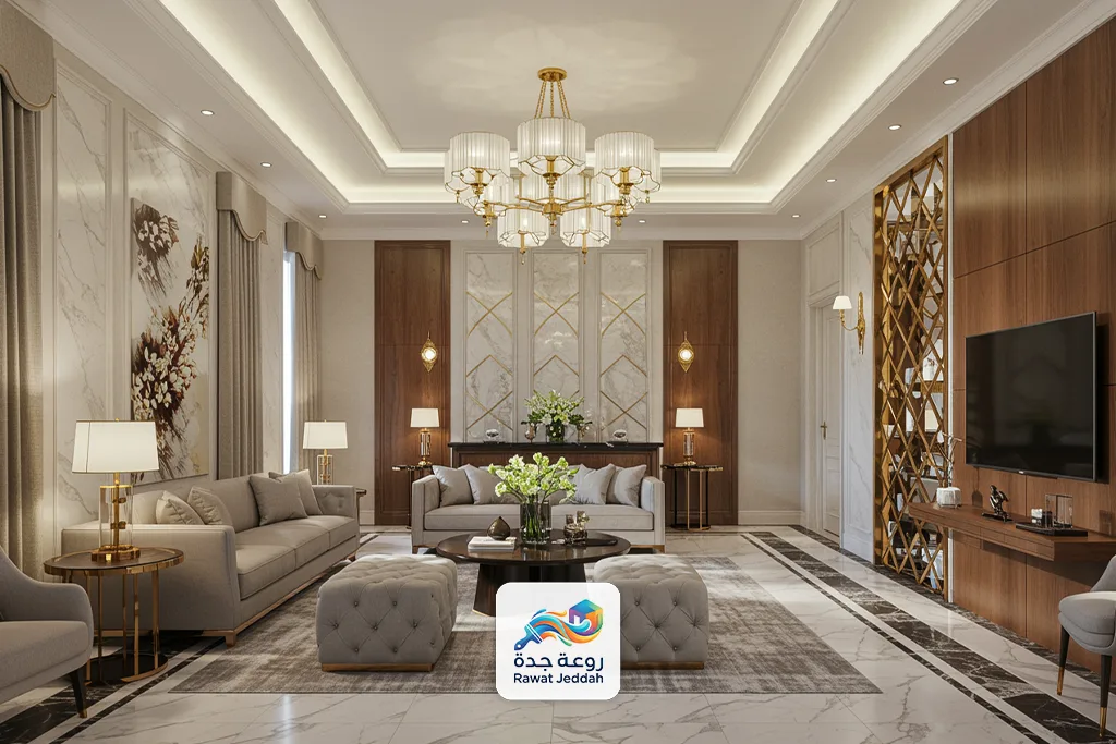 ديكورات غرفة معيشة من أعمالنا