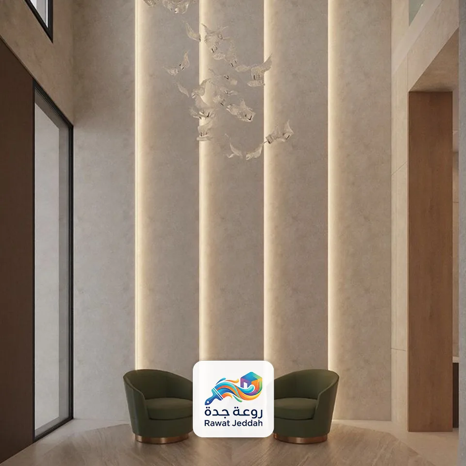 صفائح طينية للجدران الداخلية