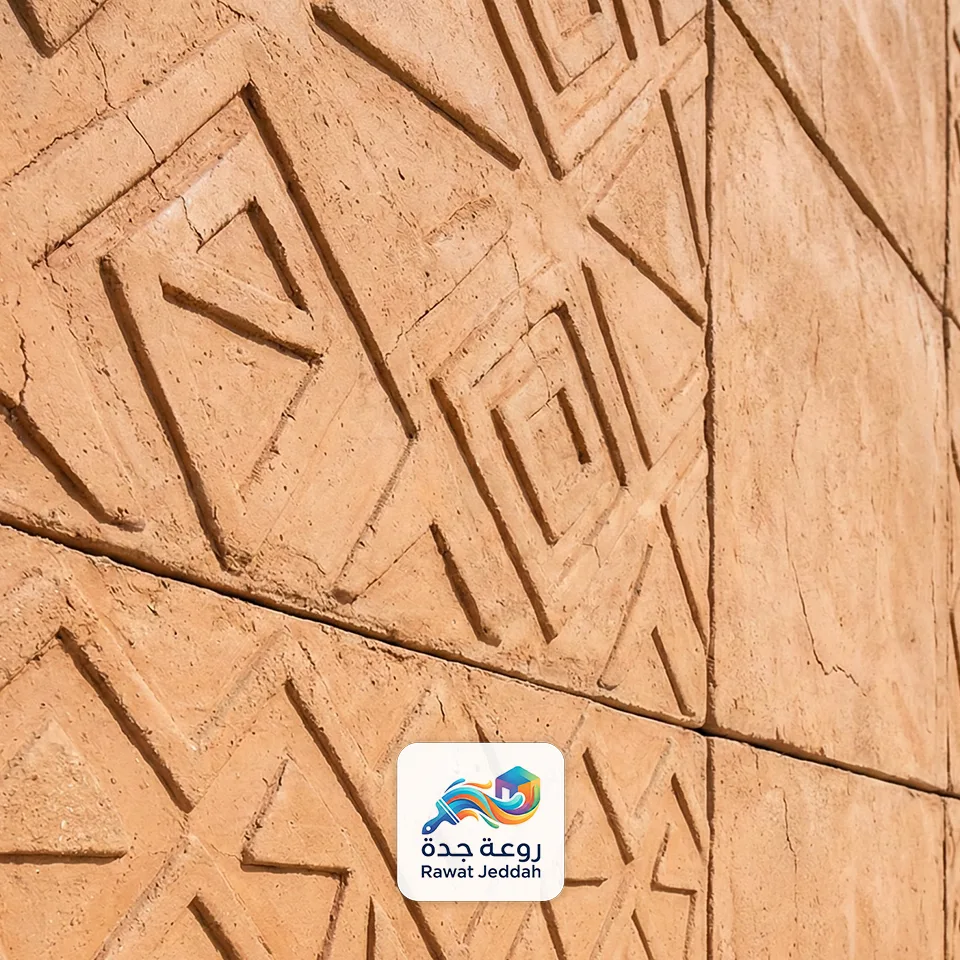 تكسيات واجهات بديل الطين خارجية