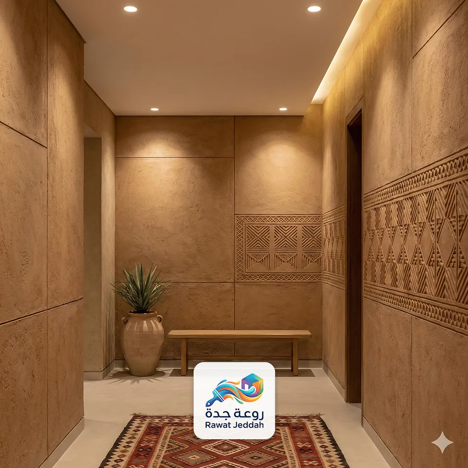 واجهات مداخل صفائح طينية